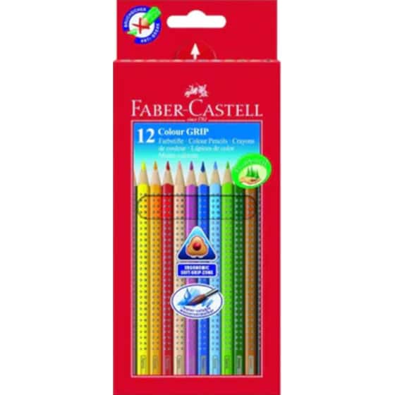 Ξυλομπογιές Faber Castell Colour Grip (12 Τεμάχια) image 0