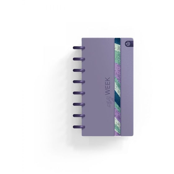 Σημειωματάριο Planner Carchivo Week & Checklist Μωβ image 0