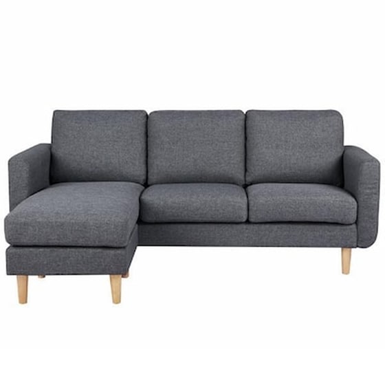 Γωνιακός Καναπές NextDeco Flex 197x137cm - Σκούρο Γκρι image 0