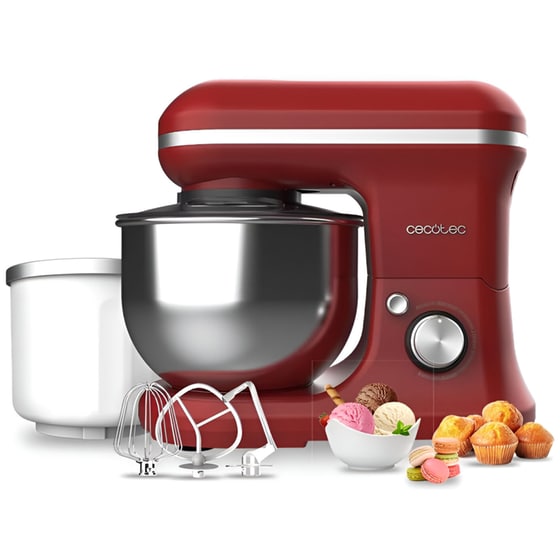 CECOTEC Cecomixer Merengue Ice-Cream CEC-03903 1200 W 5 L Κόκκινο Κουζινομηχανή image 1