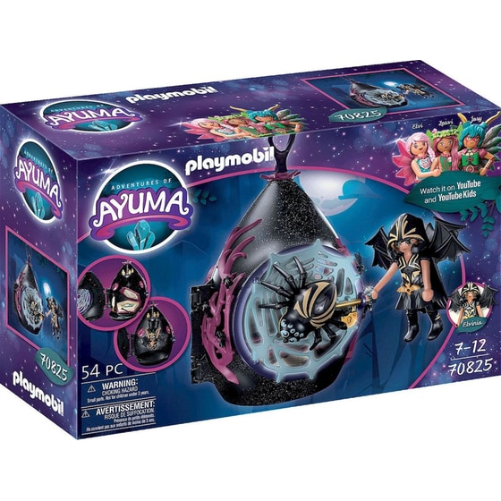 PLAYMOBIL® Ayuma Νυχτεριδόσπιτο των Bad Fairies (70825) image 0
