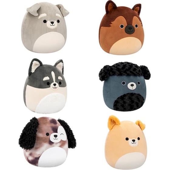Λούτρινο Jazwares Squishmallows Σκυλάκια 6 Σχέδια 1 Τμχ - Τυχαία Επιλογή Σχεδίου (30 cm) image 0