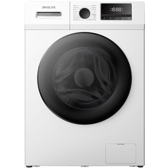 DAVOLINE F12AD  12kg 1.400 Στροφές Λευκό Πλυντήριο Ρούχων image 0
