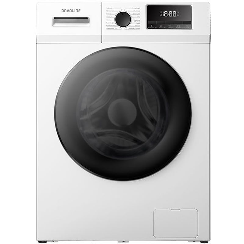 DAVOLINE F12AD 12kg 1.400 Στροφές Λευκό Πλυντήριο Ρούχων