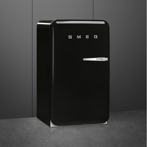 SMEG FAB10HLB 135 Lt Μαύρο Ψυγείο Mini Bar image 1