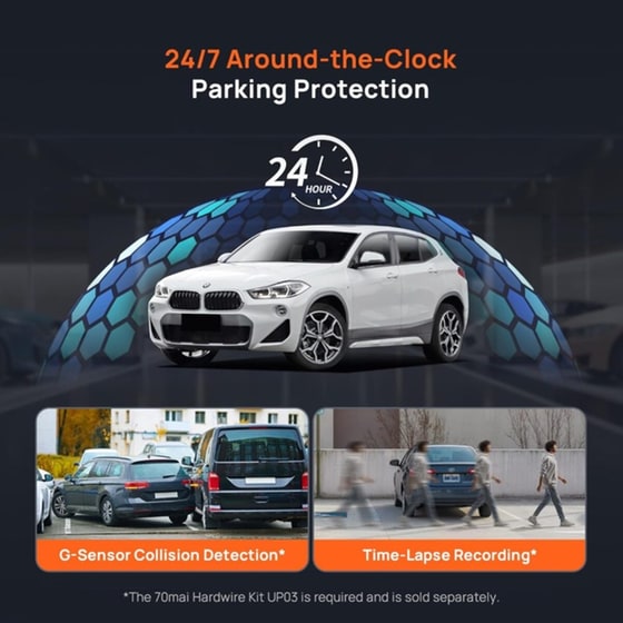 Dash Camera 70mai A800SE-1 2160p - Μαύρο image 5