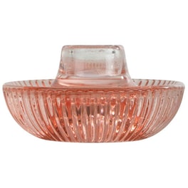 Κηροπήγιο Spitishop L-c Arty Blush 6bph041rp Γυάλινο 10x5cm - Ροζ