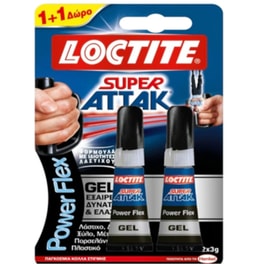 Κόλλα Loctite Στιγμής Power Flex 3Gr 1+1