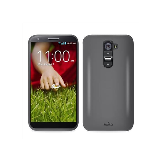 Θήκη LG G2 - Puro Silicon Case LGG2SBLK Μαύρο image 0