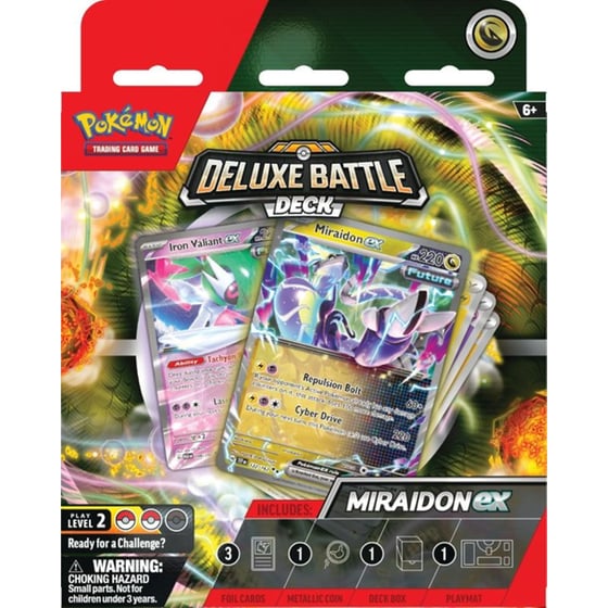 Κάισσα Κάρτες Pokemon: Deluxe Battle Deck 24Q3 - 2 Σχέδια (POK878305) image 0