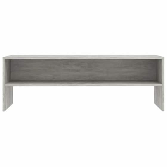 Vidaxl Έπιπλο Τηλεόρασης Γκρι Σκυροδέματος 120x40x40 Εκ. Μοριοσανίδα image 4