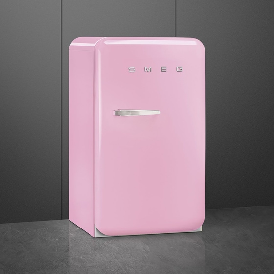SMEG FAB10HRPK6 135 Lt Ροζ Ψυγείο Μονόπορτο image 2