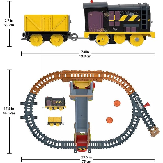 Fisher Price Τόμας το Τρενάκι Πίστα Παράδοσης Φορτίων (JBW20) image 1