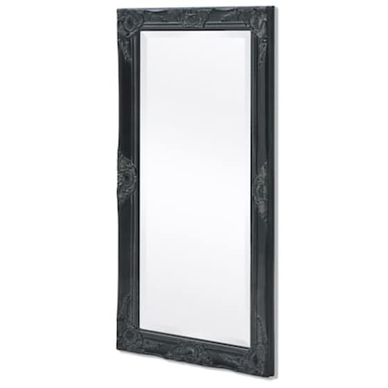 Vidaxl Καθρέφτης Τοίχου Με Μπαρόκ Στιλ Μαύρος 100 X 50 Εκ. image 4