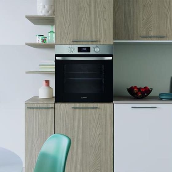 INDESIT IO 255HS X & AAR 160 C 70 Lt Inox Εντοιχιζόμενος Σετ Φούρνος και Εστία image 5