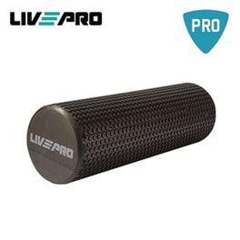 Foam Roller Livepro Υψηλής Πυκνότητας 45 cm Μαύρο