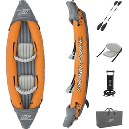 Καγιάκ Φουσκωτό Διθέσιο Bestway Hydro-Force Rapid Χ2 321cm - Πορτοκαλί/ Γκρι