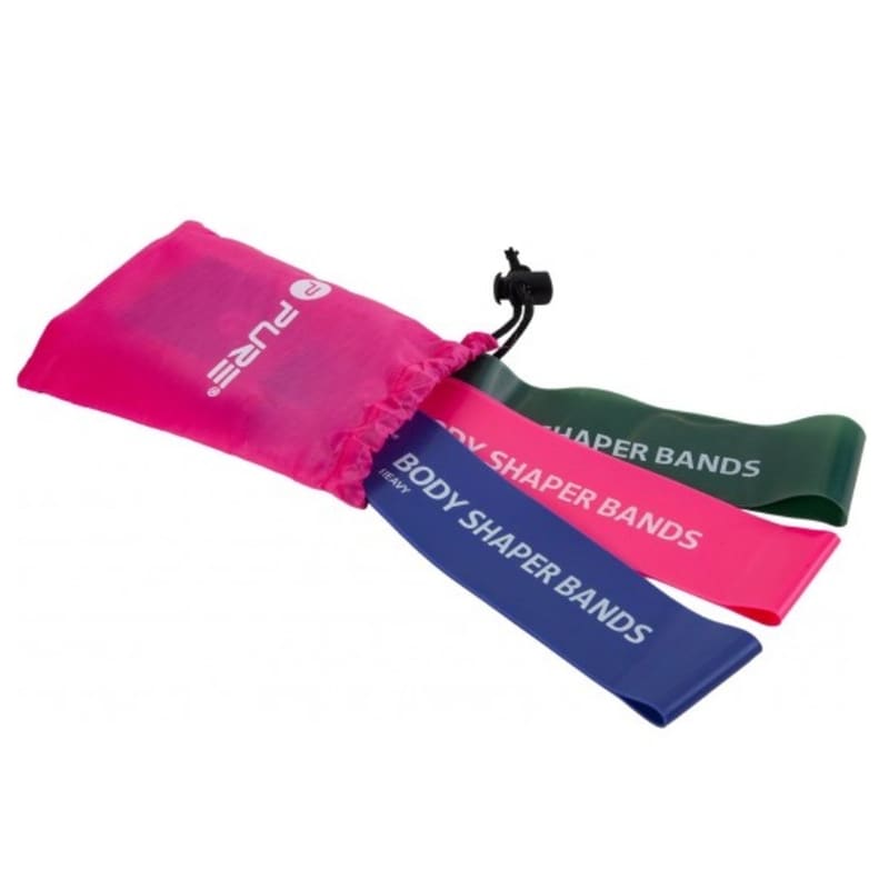 PURE2IMPROVE Σετ Λάστιχα Γυμναστικής Pure2improve Βody Shaper Bands Ladies 3τμχ