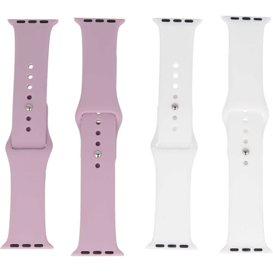 Λουράκι Tune Band για Apple Watch 41mm/40mm/38mm - Lilac/White image 0