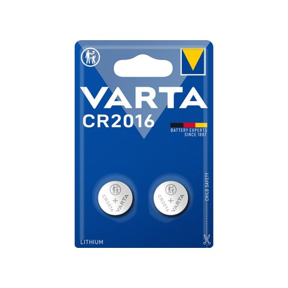 VARTA CR2016 87 mAh 3 V (2 τμχ) image 0