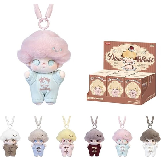 Λούτρινο Μπρελόκ Pop Mart Dimoo Crush on Coffee Series Blind Box image 1