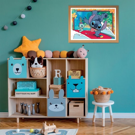 Παιδικό Παζλ Clementoni Super Color Disney Stitch (2x20 Κομμάτια) image 4
