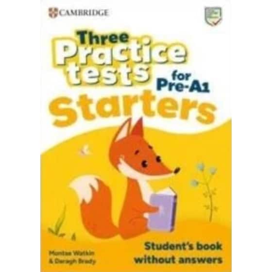 Three Practice Tests for Pre-A1 Starters - Student's Book Without Answers image 0