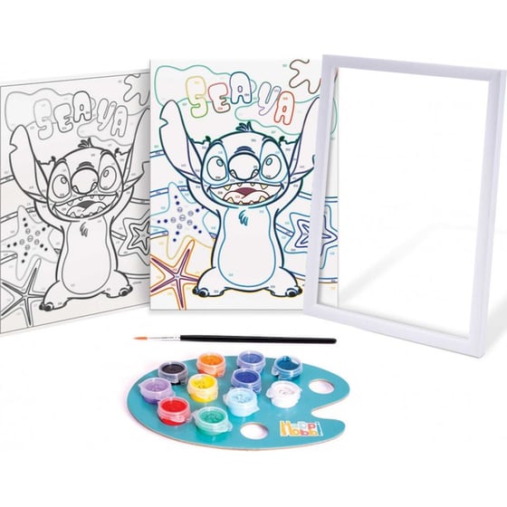 AS Company HappiHobbi Σετ Ζωγραφικής Paint & Frame Disney Stitch (1038-41035) image 3