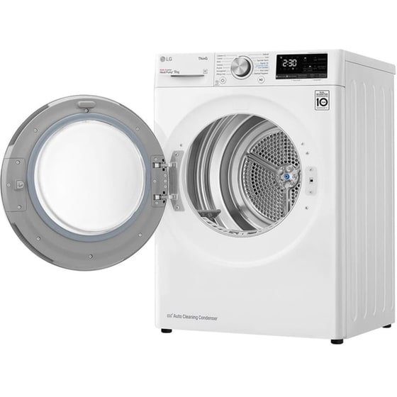 LG RH90V9AVHN 9 kg με Αντλία Θερμότητας Λευκό Στεγνωτήριο Ρούχων image 5