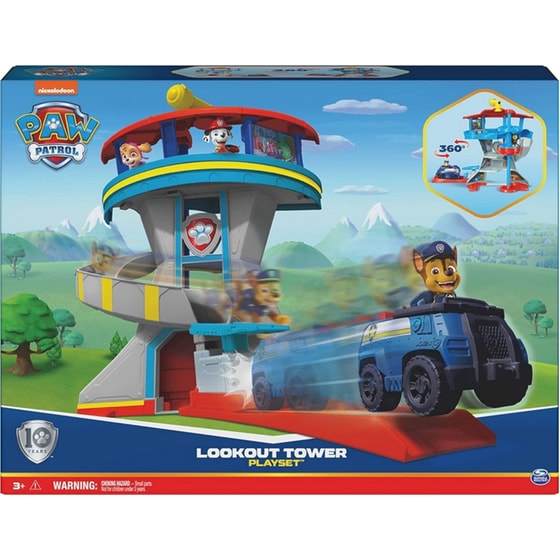 Spin Master Σετ Παιχνιδιού Paw Patrol Lookout Tower Πύργος Αποστολών image 0