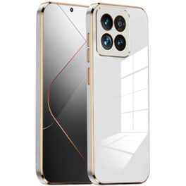 Θήκη Xiaomi 14 Pro - Bodycell Gold Plated - White