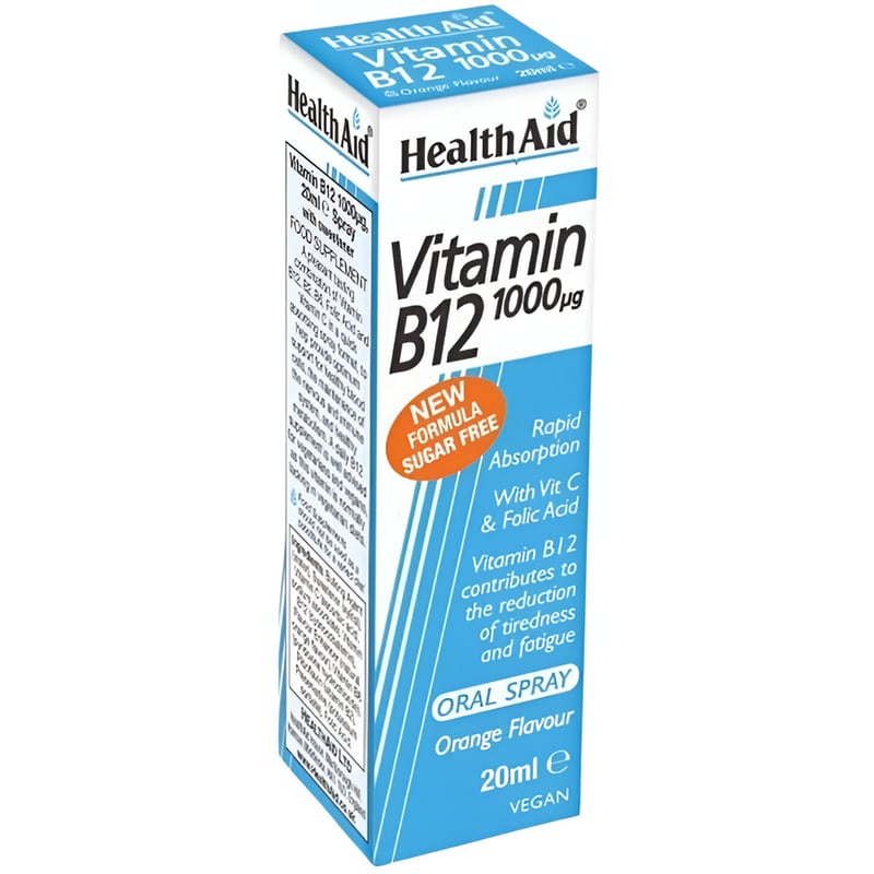 Health Aid Vitamin B12 1000mcg - 20ml