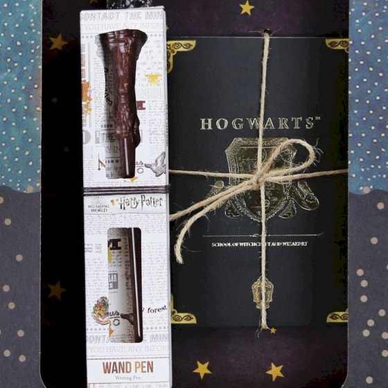 Λαμπάδα Synchronia Harry Potter Ραβδί Στυλό - Καφέ image 2