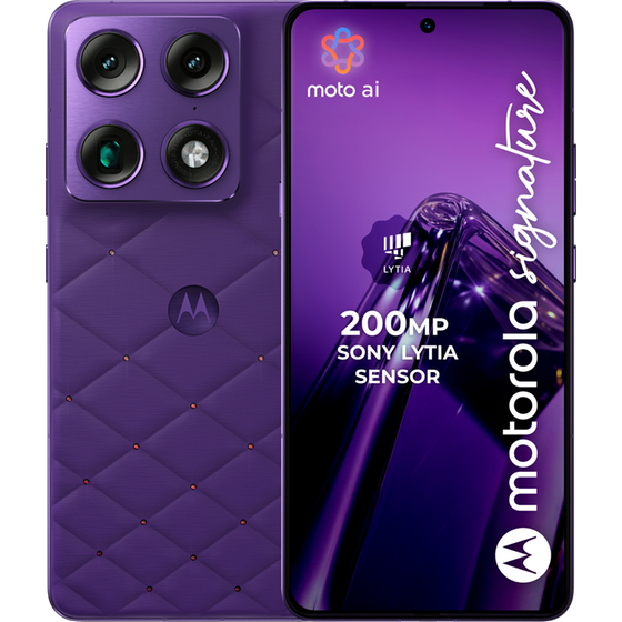 Motorola Signature 512GB - PANTONE Violet Indigo image 0