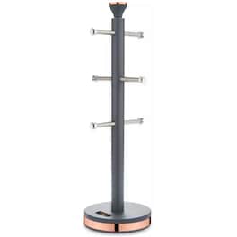 Βάση για Κούπες MUG TREE TOWER T826132GRY Γκρι
