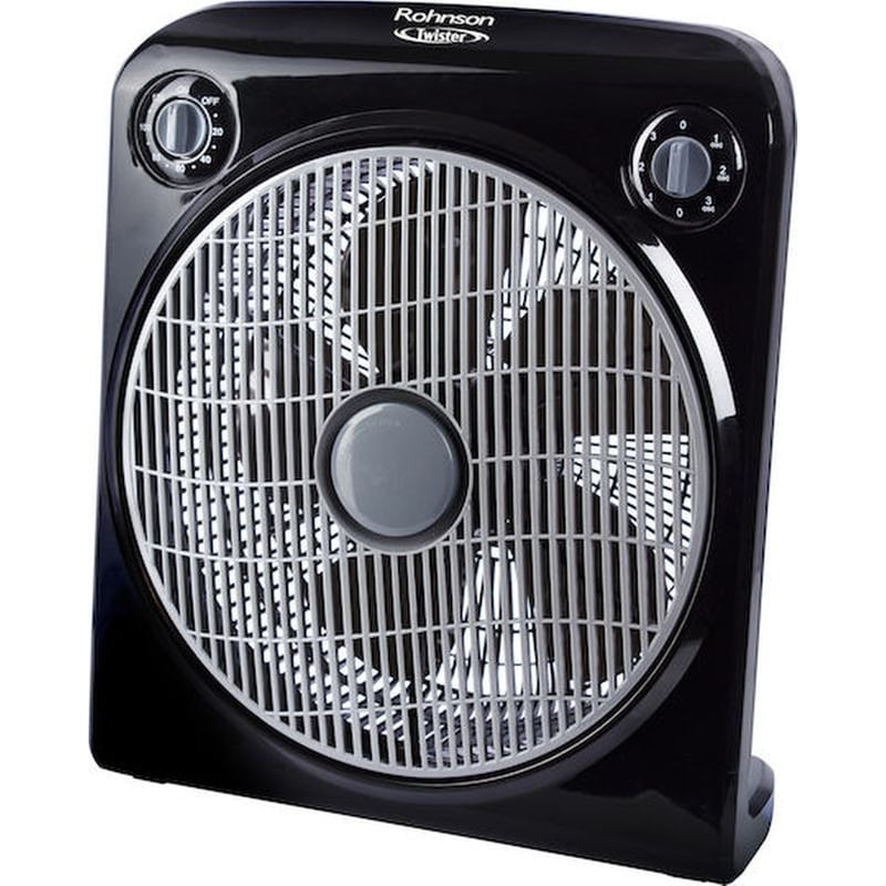 ROHNSON Ανεμιστήρας Δαπέδου Rohnson Twister R-8200 Μαύρος