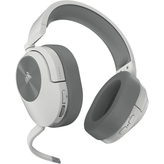 Corsair HS55 Gaming Ασύρματα Ακουστικά Bluetooth/2.4 GHz - Λευκά image 3