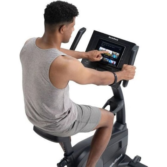 Όρθιο Ποδήλατο Γυμναστικής NORDICTRACK GX-LE Upright 04-470-061 Μαγνητικό με Ροδάκια Μαύρο image 7