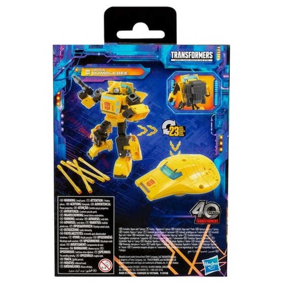 Φιγούρα Δράσης Transformers: Generations Legacy United Deluxe Class - Origin Bumblebee Transformers 14εκ. image 3