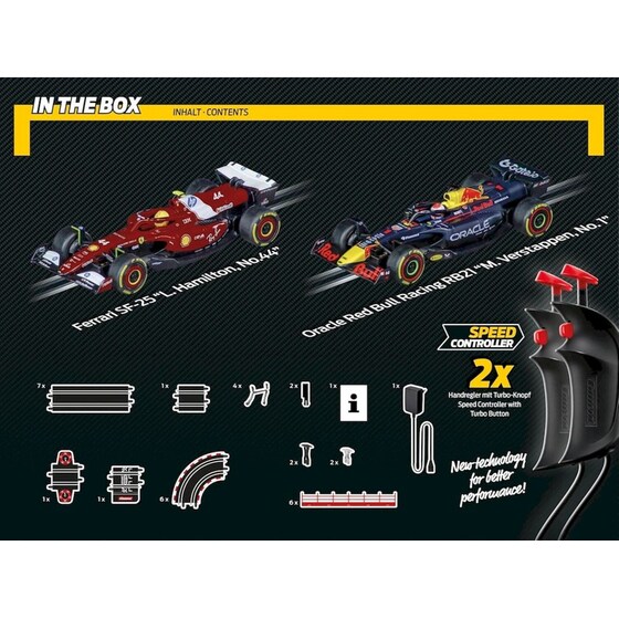 Carrera Πίστα για Αυτοκινητάκια Carrera GO!!! Ferrari & Rebull Formula 1 - Champion's Racing Set image 6