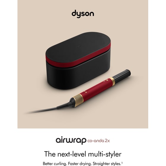 DYSON AIRWRAP HS09 Coanda 2X STRAIGHT+ WAVY Multistyler Red Velvet/Gold image 6