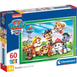 Παιδικό Παζλ Clementoni Super Color Nickelodeon Paw Patrol (60 Κομμάτια)