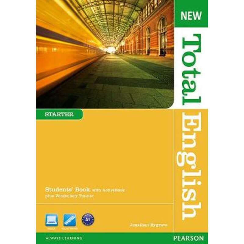 New Total English Starter Students Book With Active Book Pack