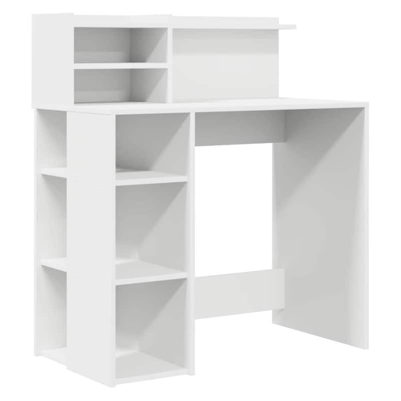 Γραφείο VidaXL από Επεξεργασμένο Ξύλο 90x48x101,5 cm - Λευκό