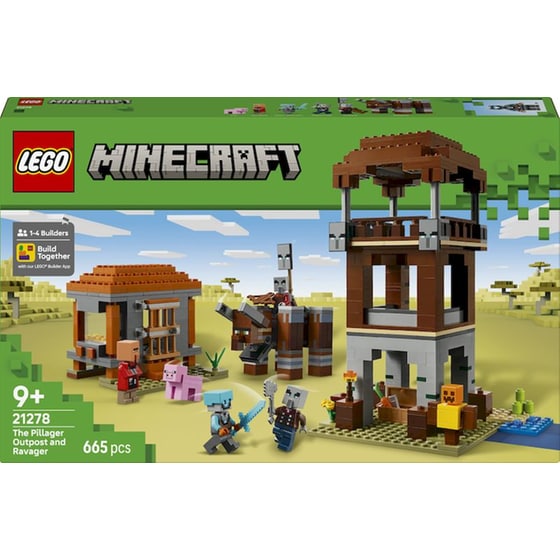 LEGO® Minecraft® Το Οχυρό των Αρπάγων και Όλεθρος (21278) image 0