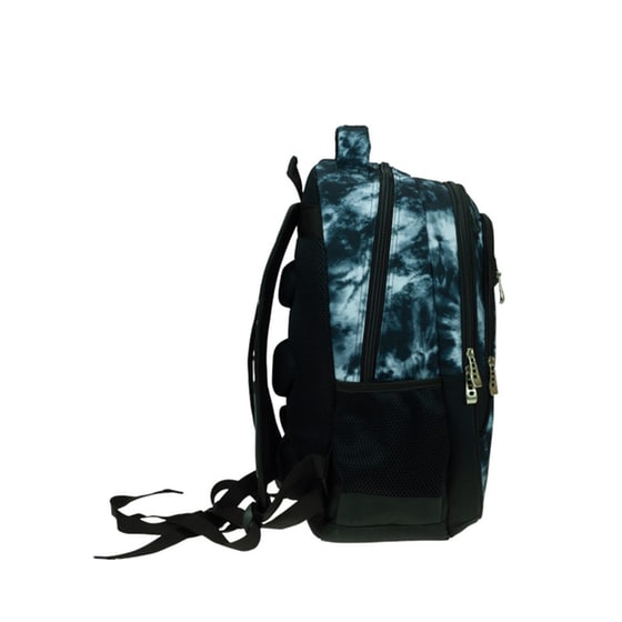 Τσάντα Πλάτης No Fear Tie Dye Black & White Πολλών Θηκών image 1
