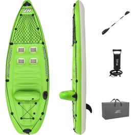 Καγιάκ Φουσκωτό Μονοθέσιο Bestway Hydro-Force Koracle 285cm - Πράσινο