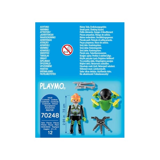 PLAYMOBIL® Special Plus Μυστικός Πράκτορας Με Drone (70248) image 1