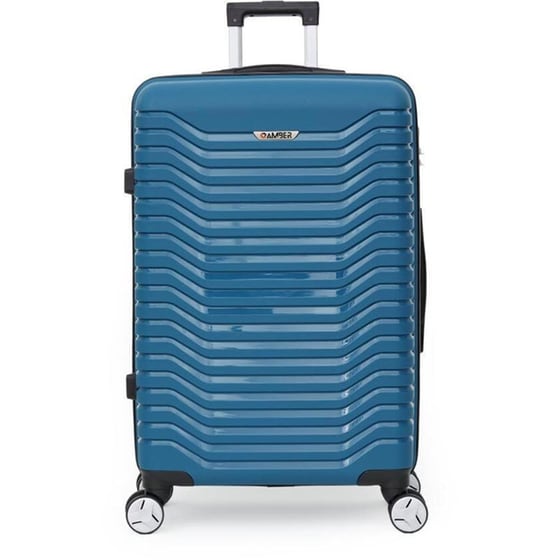 Βαλίτσα&nbsp;Μεγάλη&nbsp;Amber&nbsp;Μπλε 75cm image 0