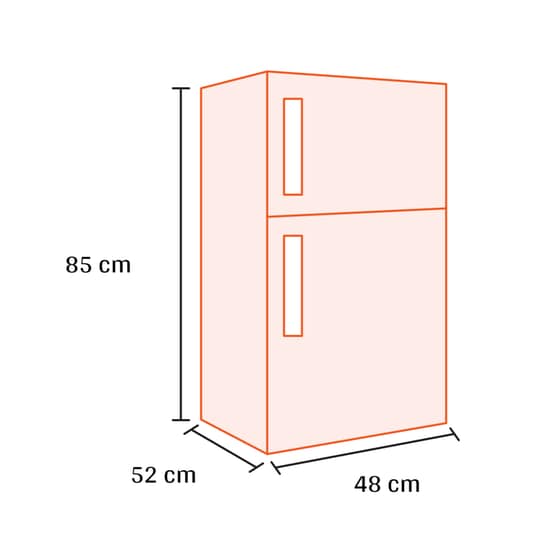 OMNYS WNT-85IN INOX 85 Lt Inox Ψυγείο Mini Bar image 1
